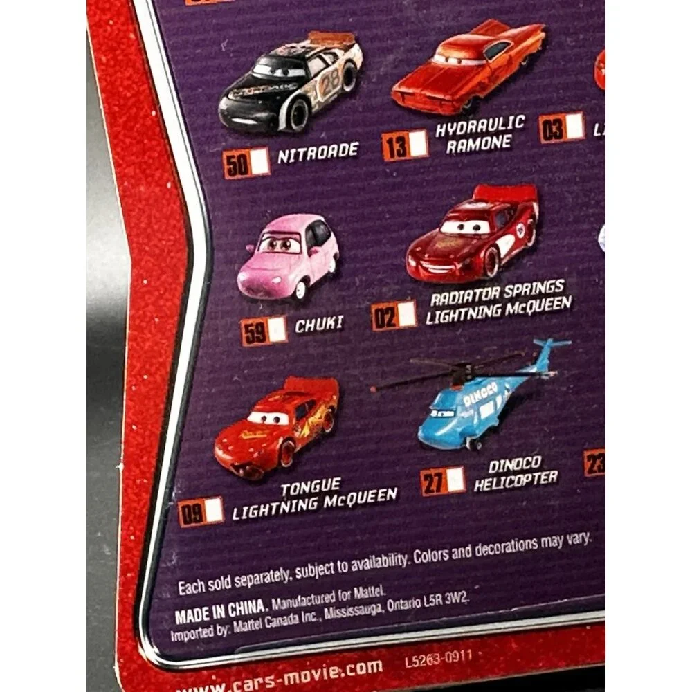 Pixar disney cars
